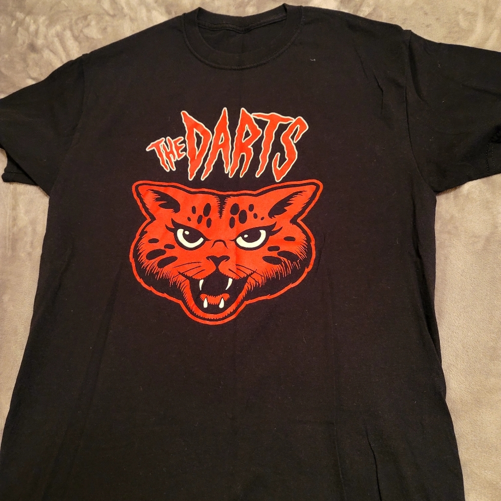 Punk Rock Concert Shirt The Darts Men's Medium